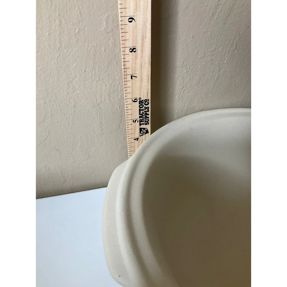 The Pampered Chef Unglazed Stoneware Baking Bowl 12
